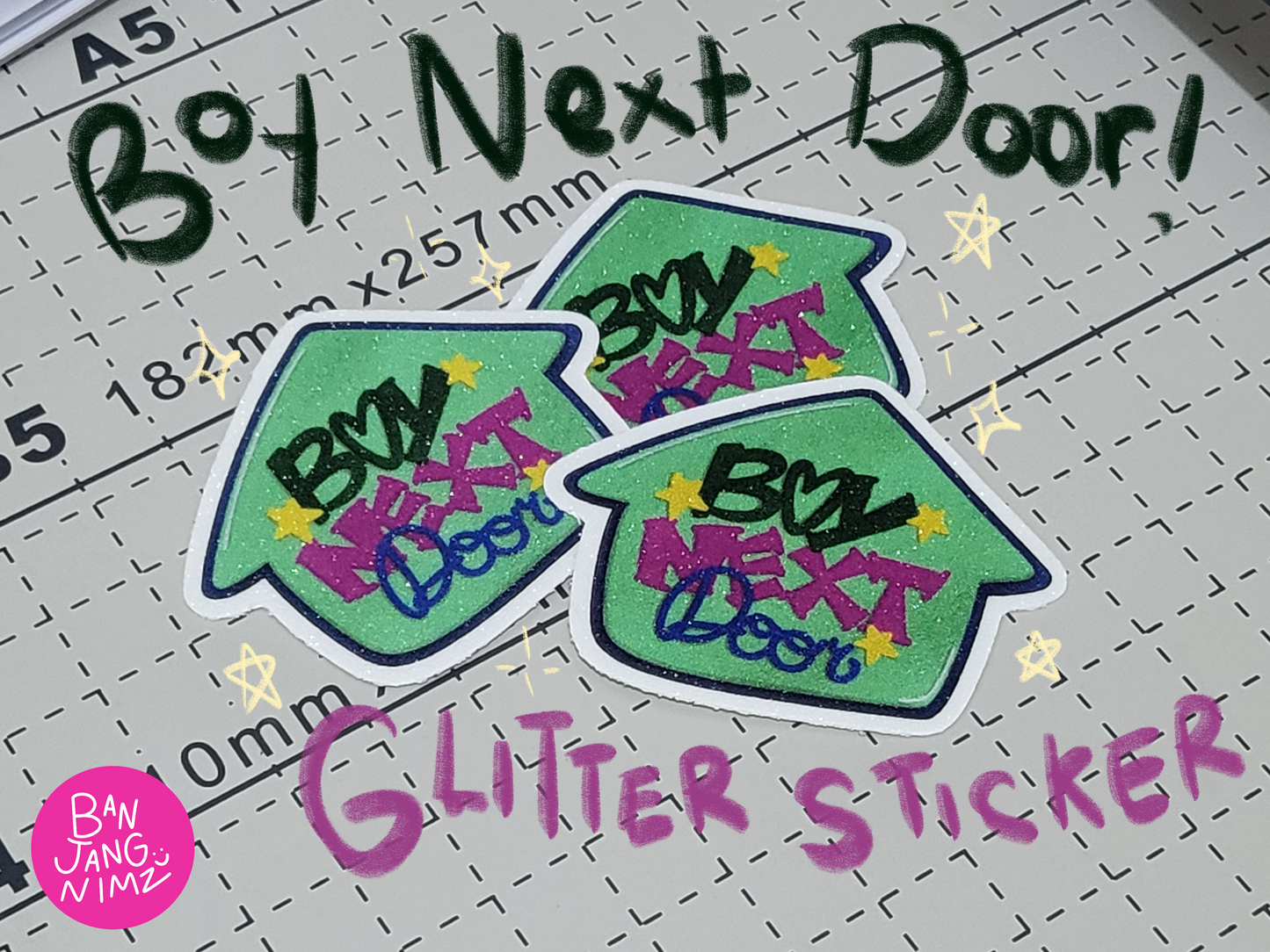 Boy Next Door Sticker
