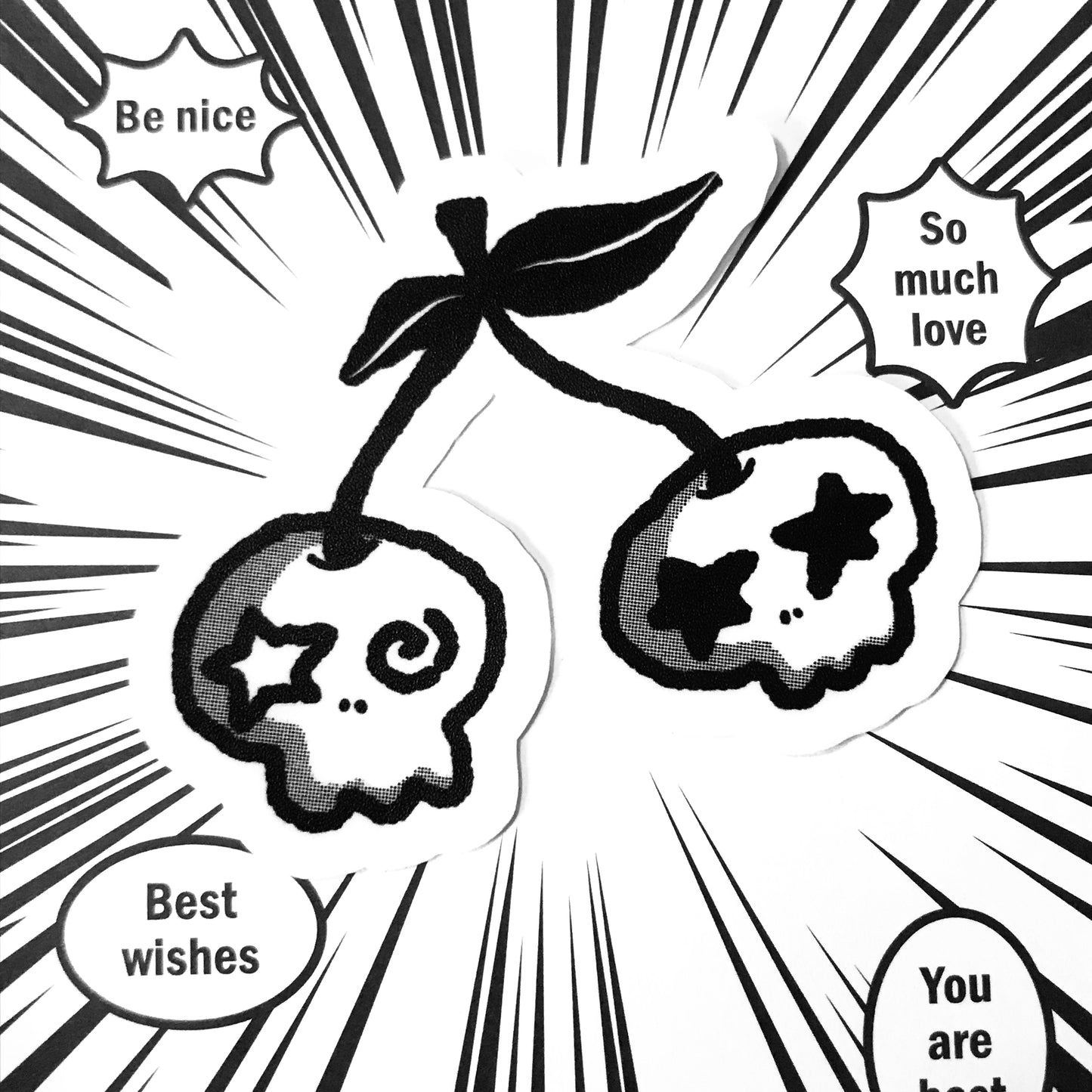 Cherryskull Sticker