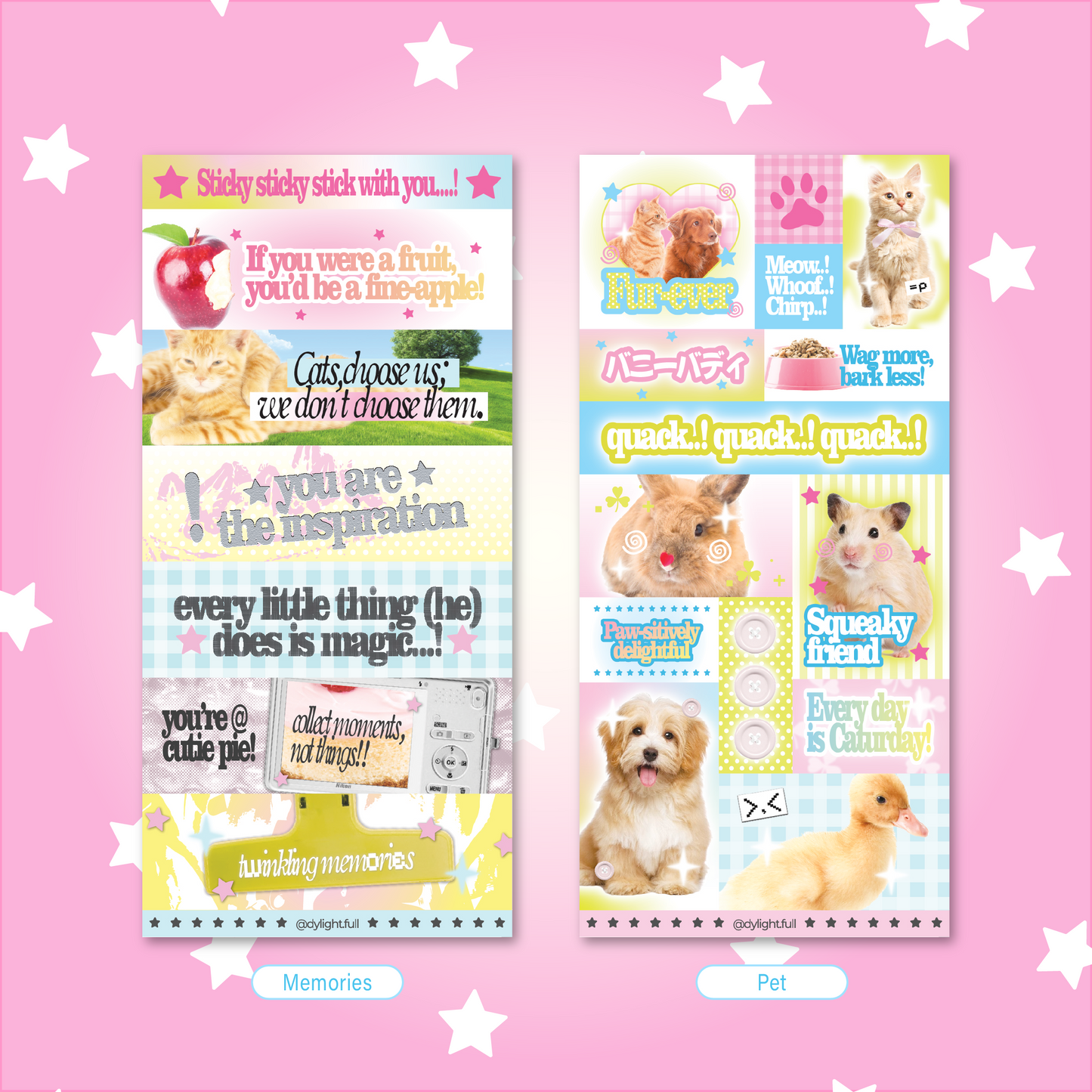 Cutezy Sticker Sheet