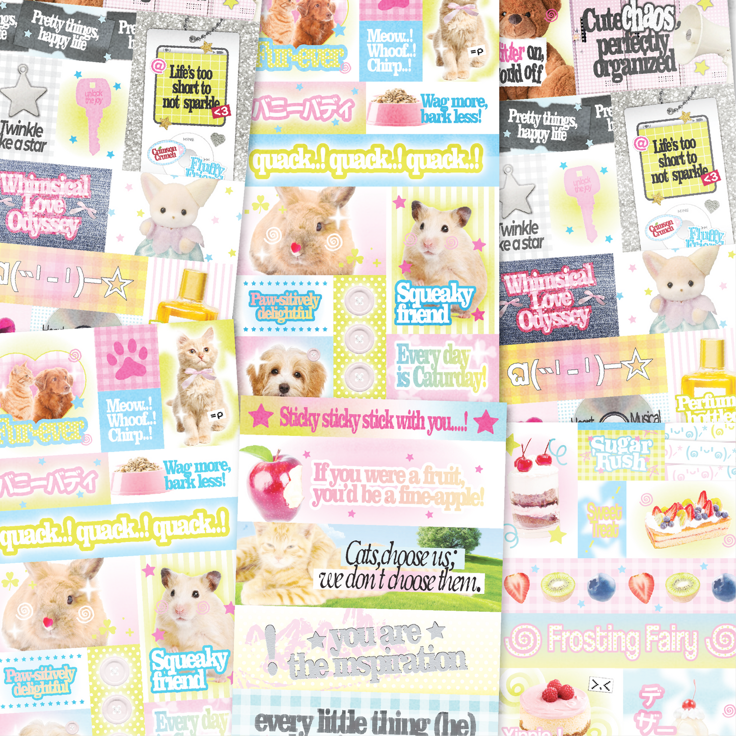 Cutezy Sticker Sheet