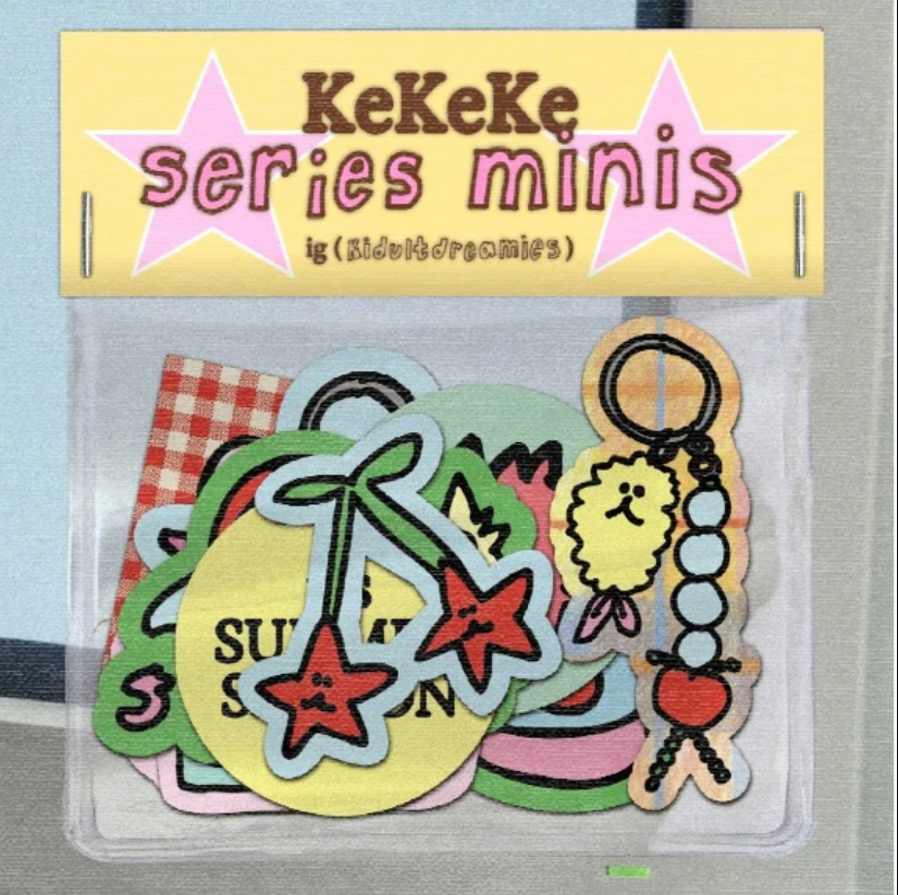 KeKeKe Series Minis - Sticker Pack
