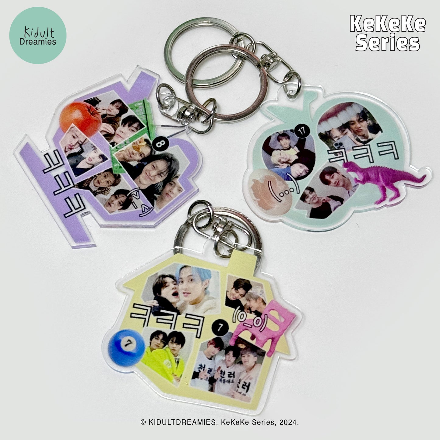 KeKeKe Series - Acrylic Keychain