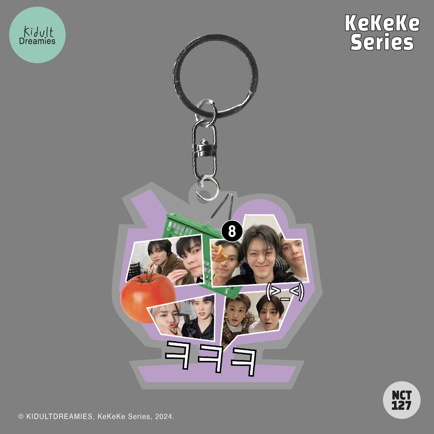 KeKeKe Series - Acrylic Keychain