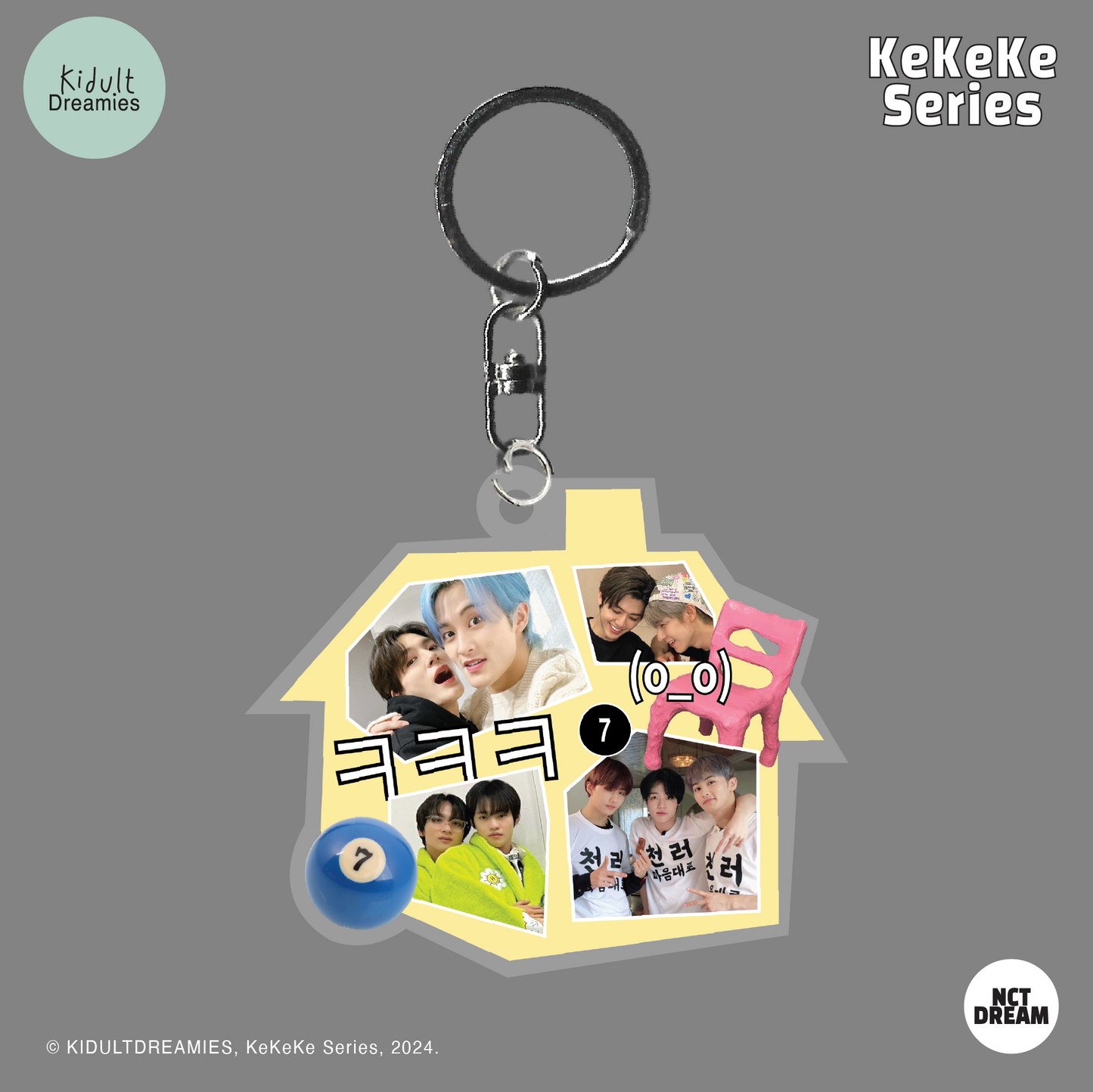 KeKeKe Series - Acrylic Keychain