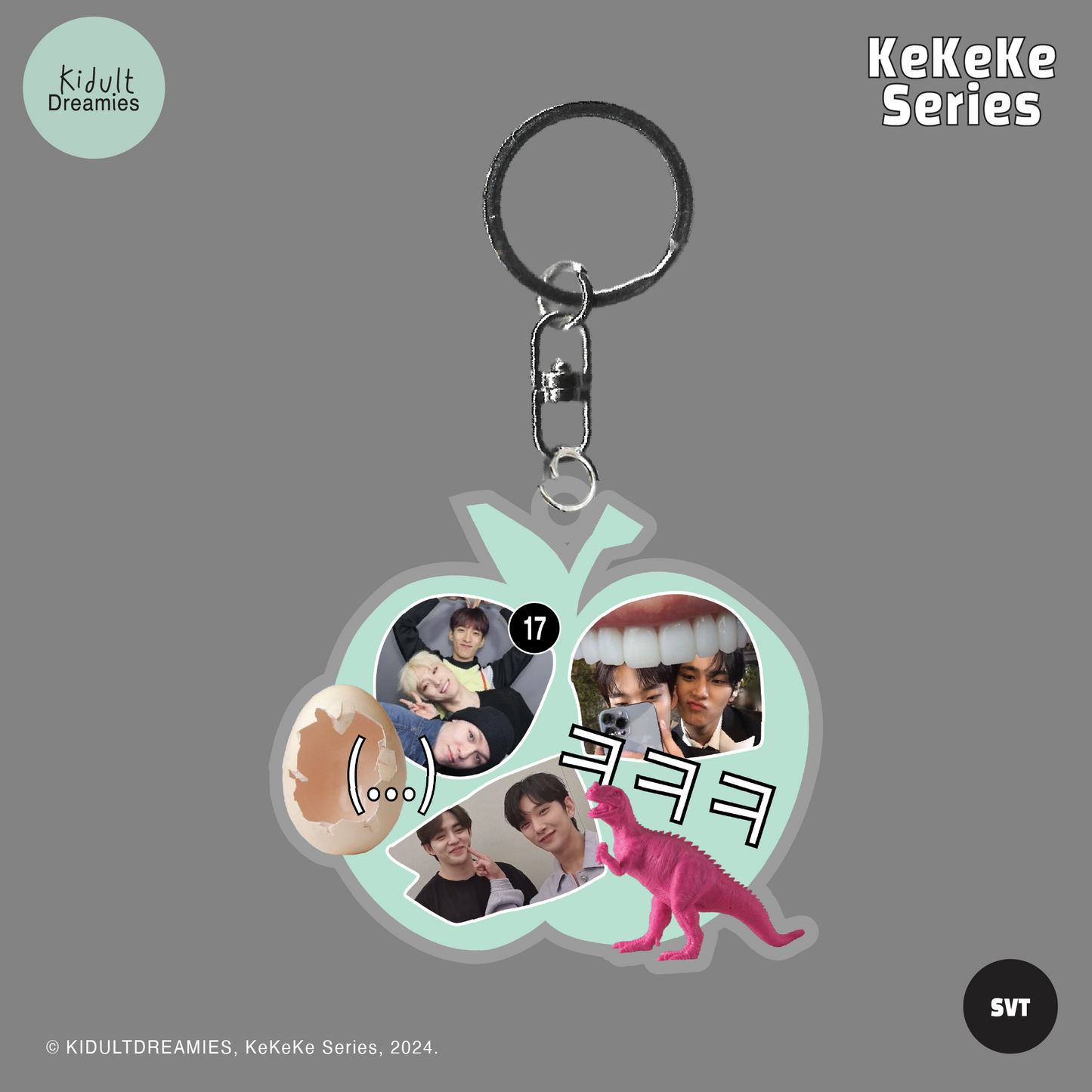 KeKeKe Series - Acrylic Keychain