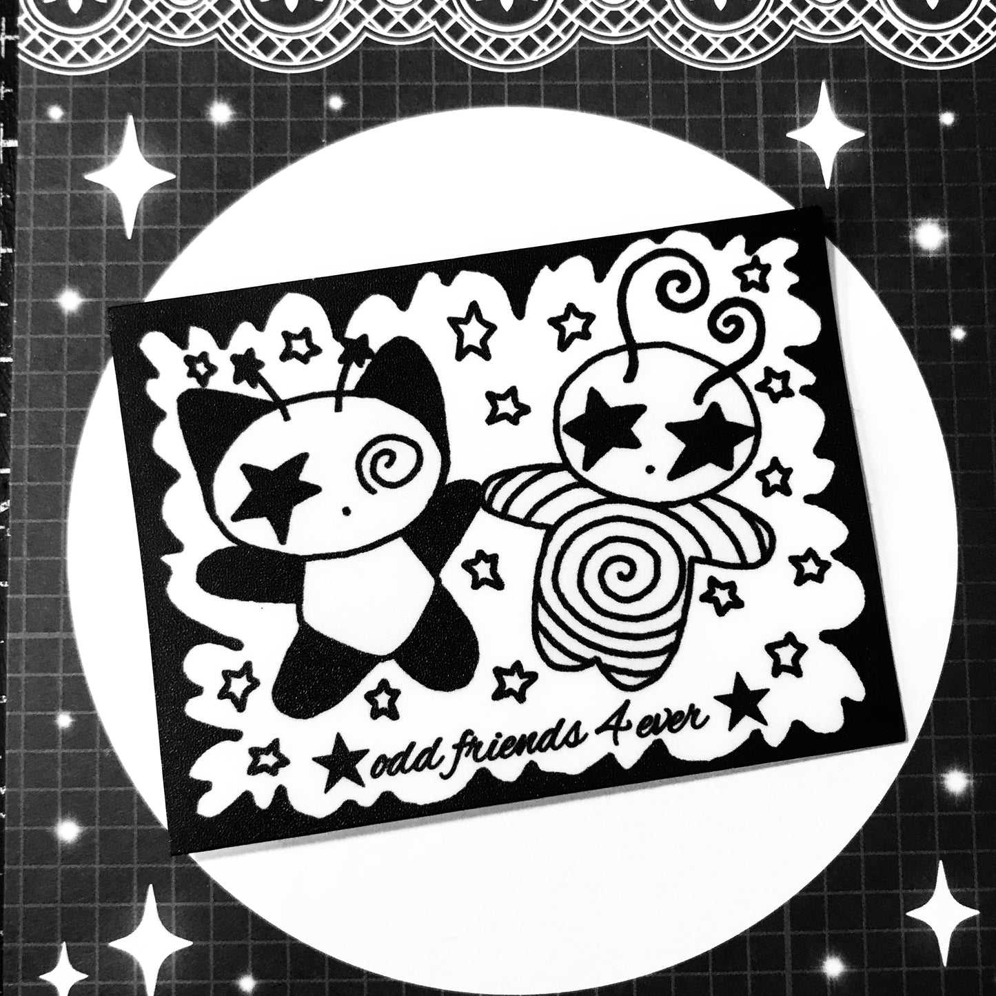 Oddfriends4ever Sticker