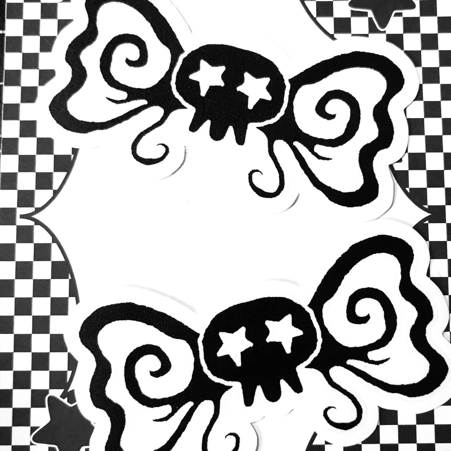 Skullterfly Sticker