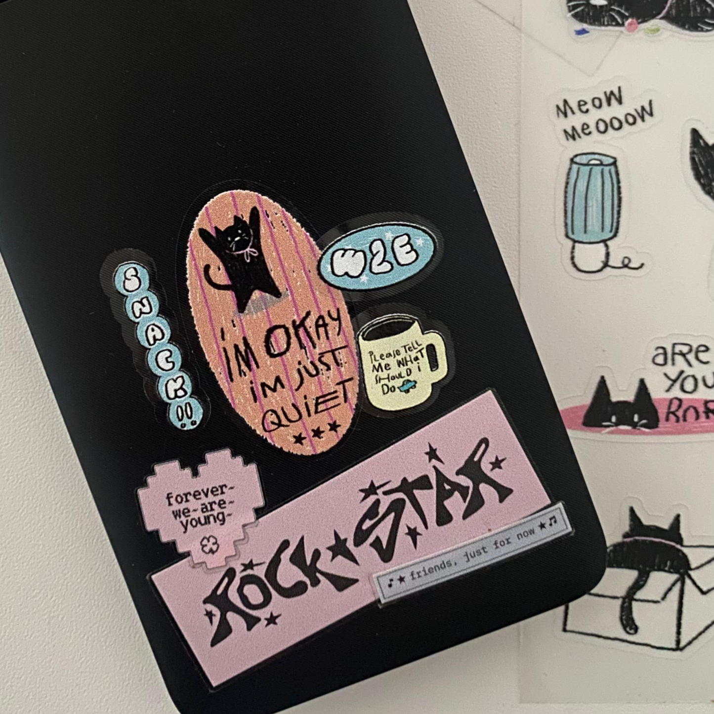 Tell Your Cat I Said Pspsps Sticker Sheet