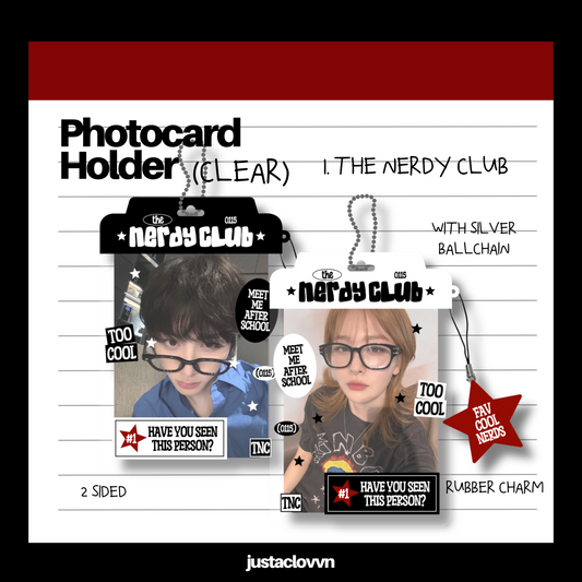 The Nerdy Club Photocard Holder