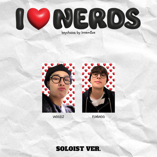 I Love Nerds Keychain - Soloist