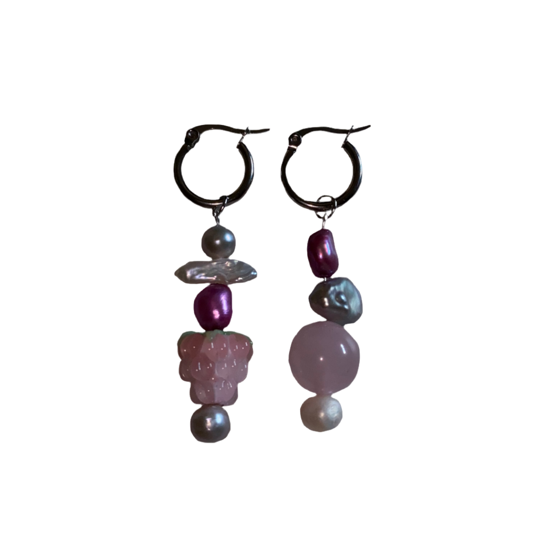 Berry Blossom Earrings