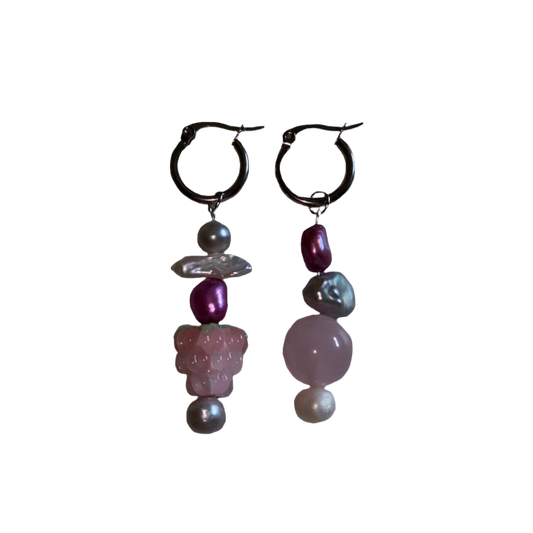 Berry Blossom Earrings