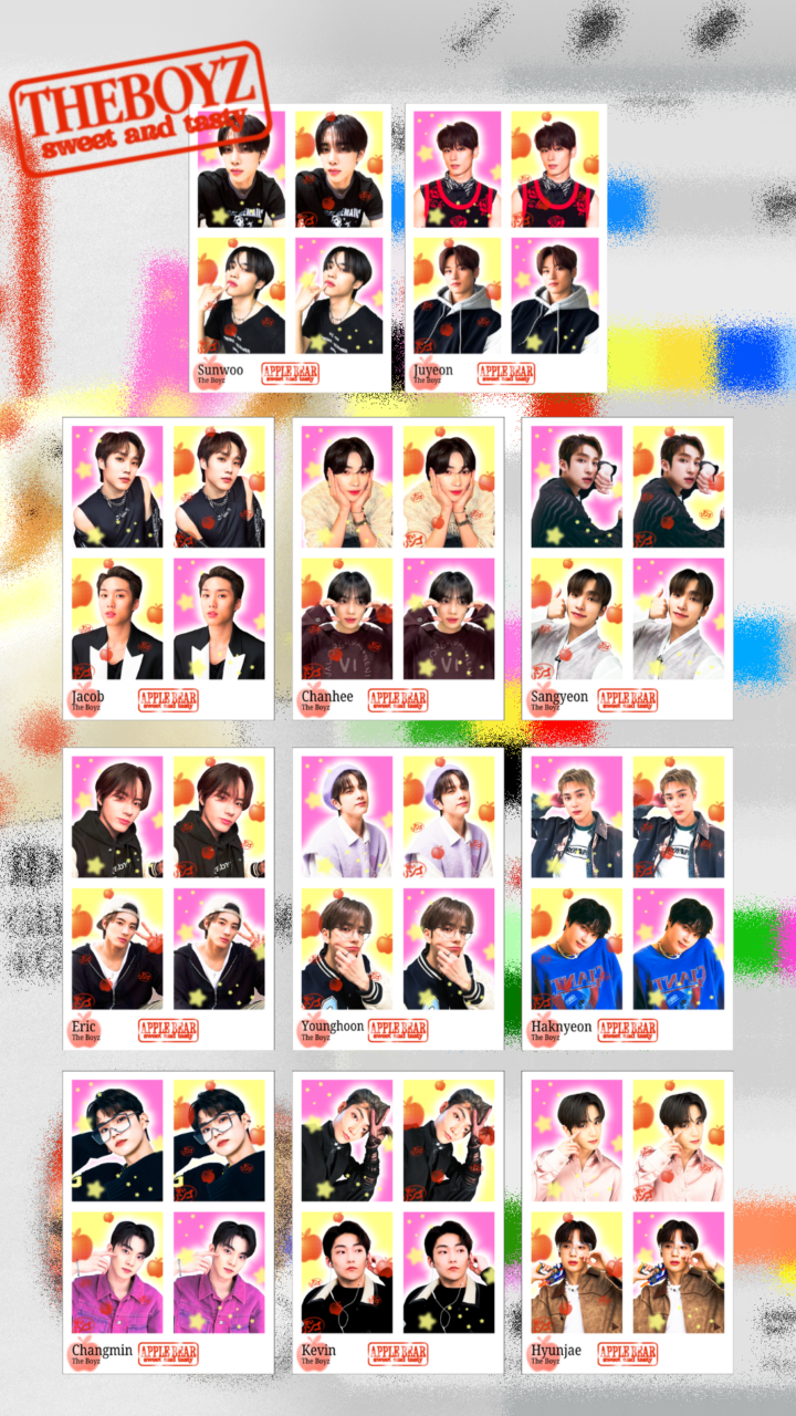 Apple Bear ID Photo - The Boyz