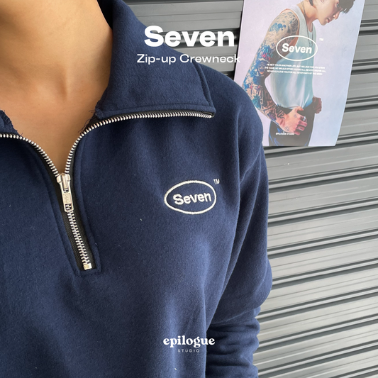 Seven Zip-up Crewneck