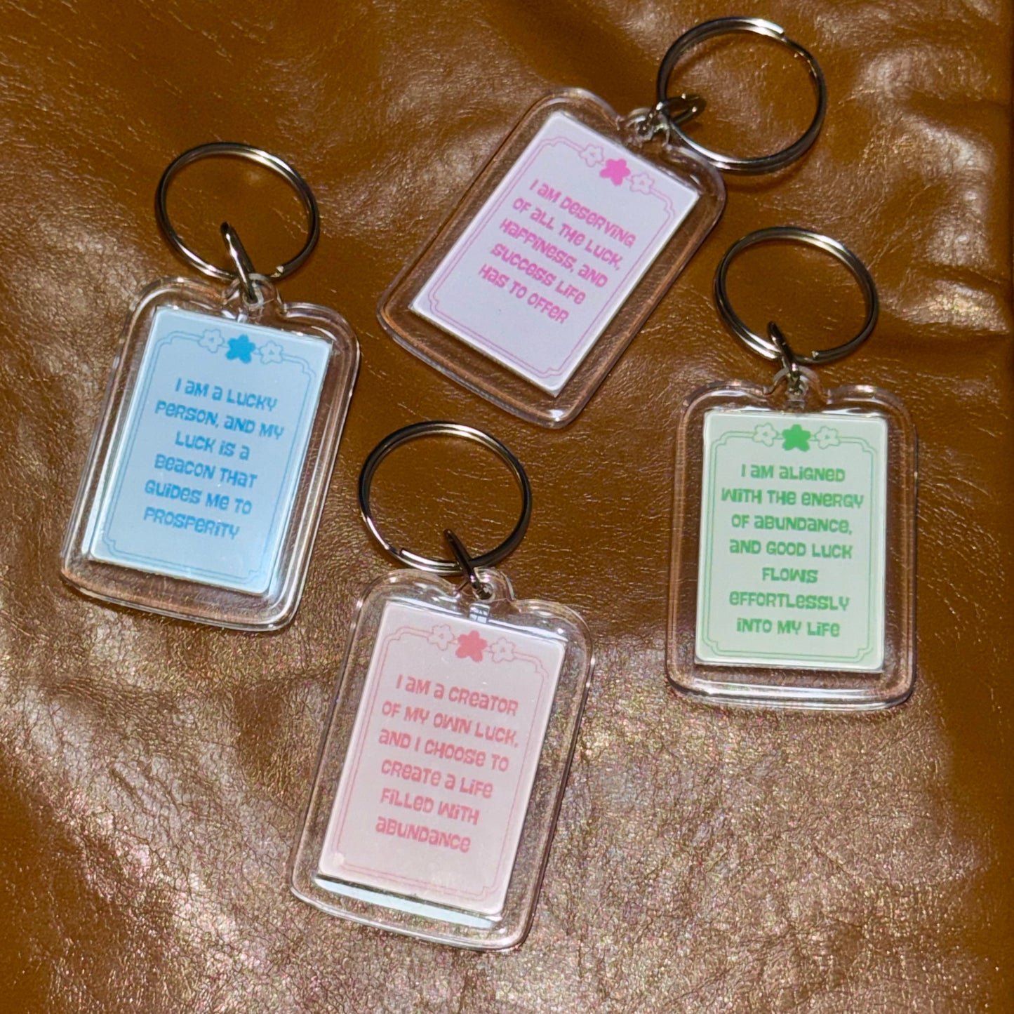 Lucky Syndrome Amulet Keychain