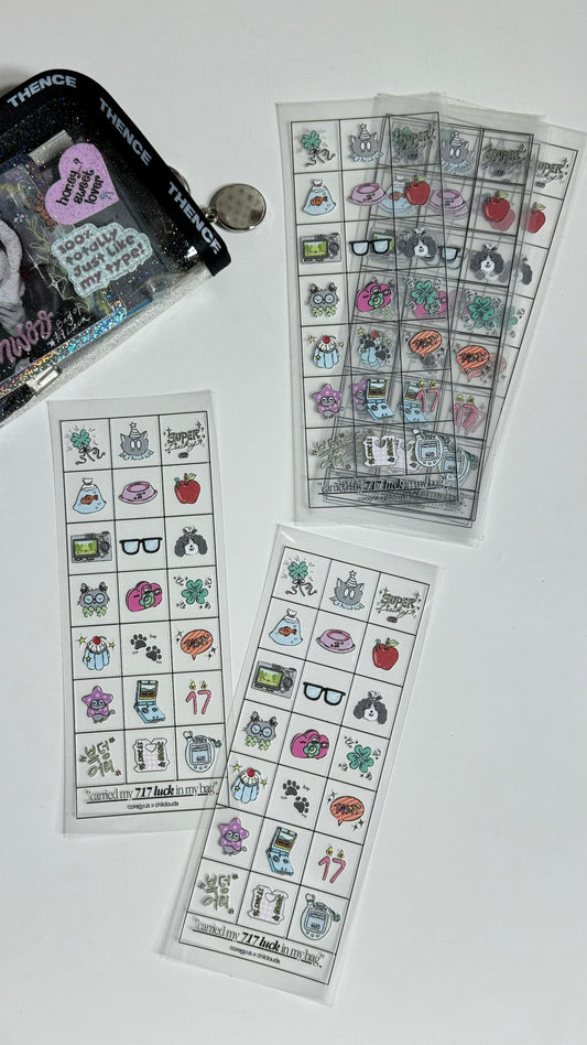 Bag Of 717 Luck - Square Sticker Sheet