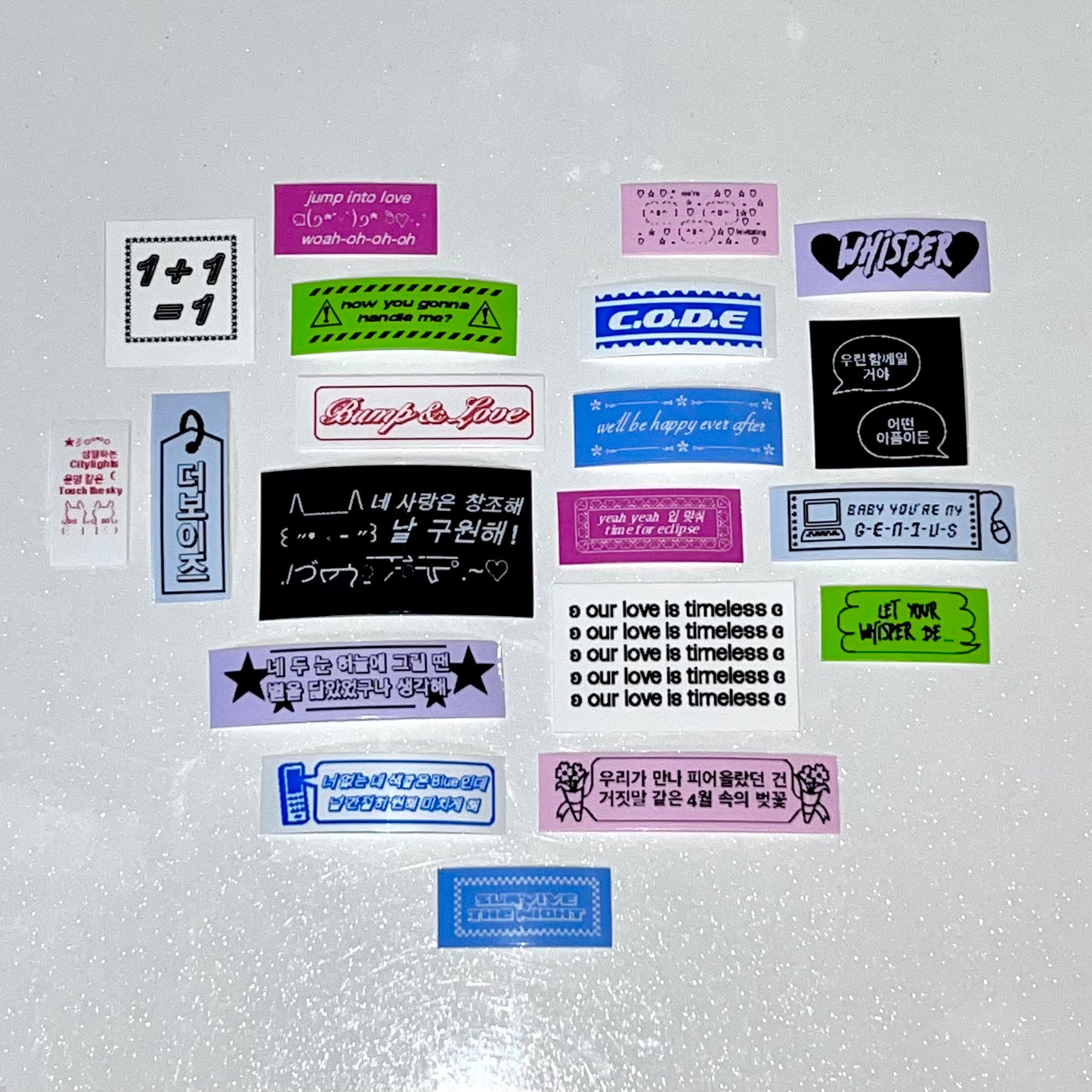 whisper sticker pack