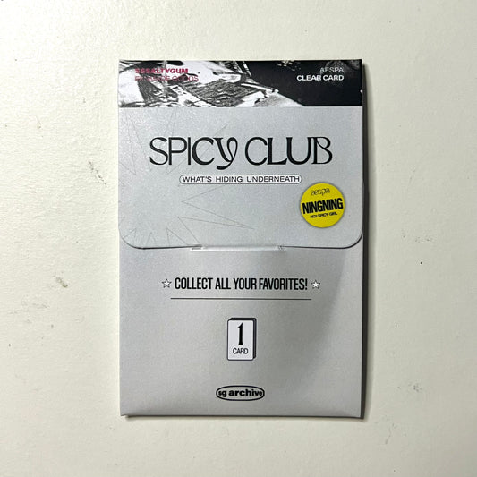 sssaltygum aespa spicy club - ningning