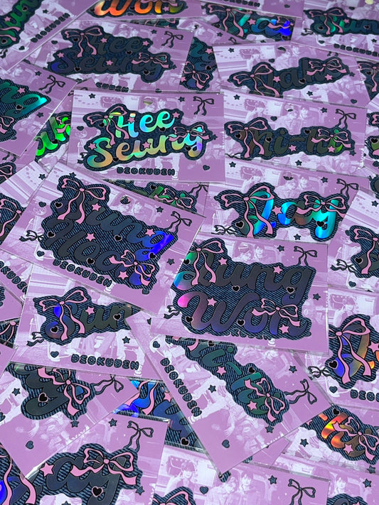 Enhypen Holographic Decal Sticker