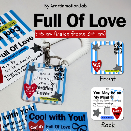 Full Of Love ID Photo Holder