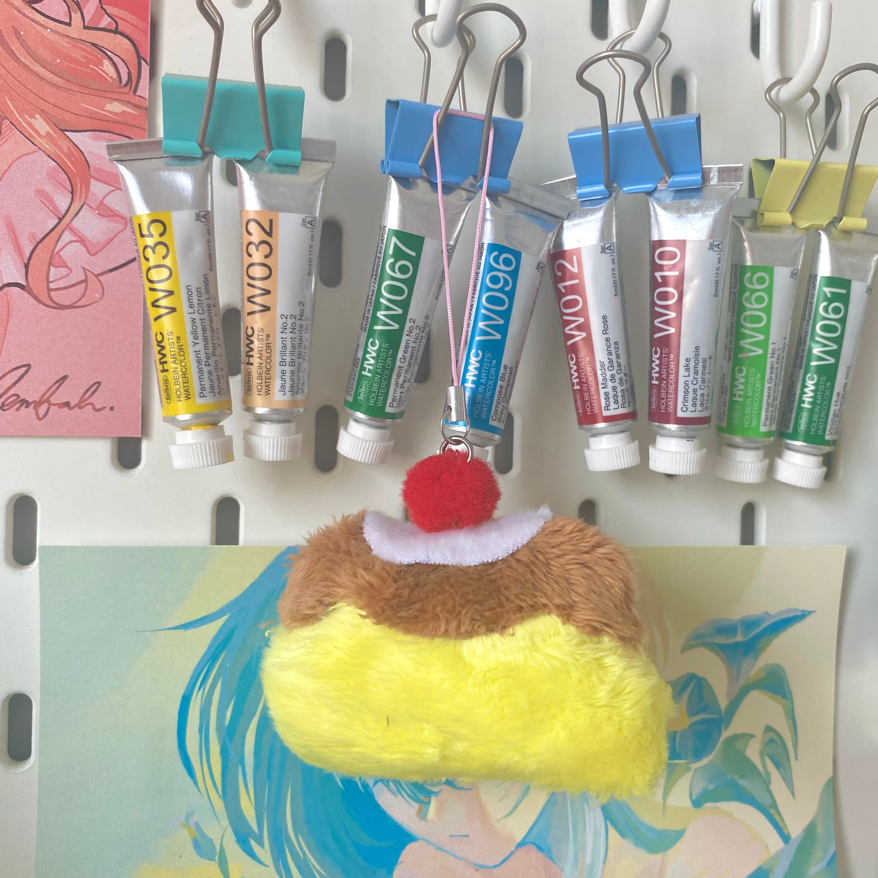 Pudding Plush Keychain – Midnight Dibs