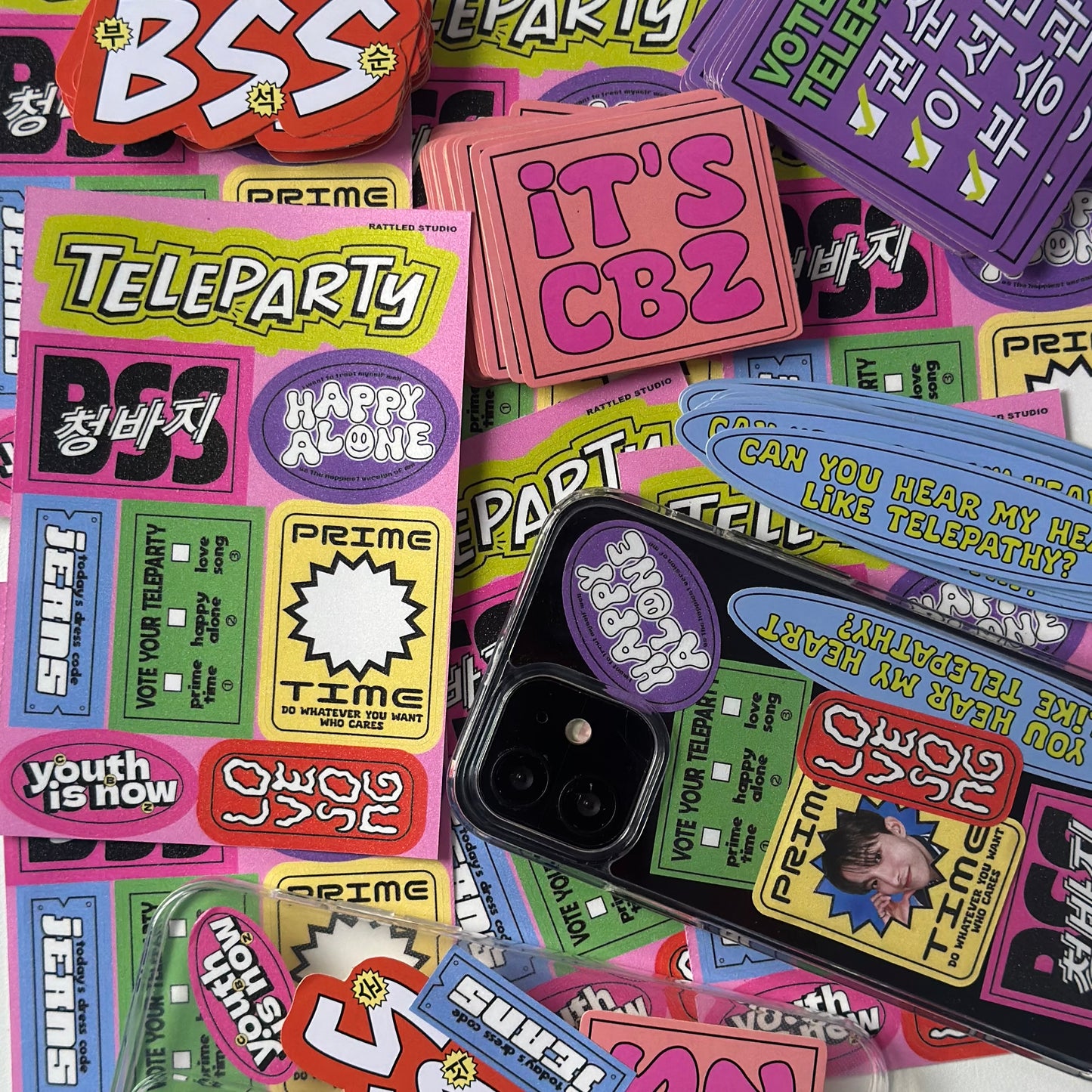 Teleparty Sticker Sheet