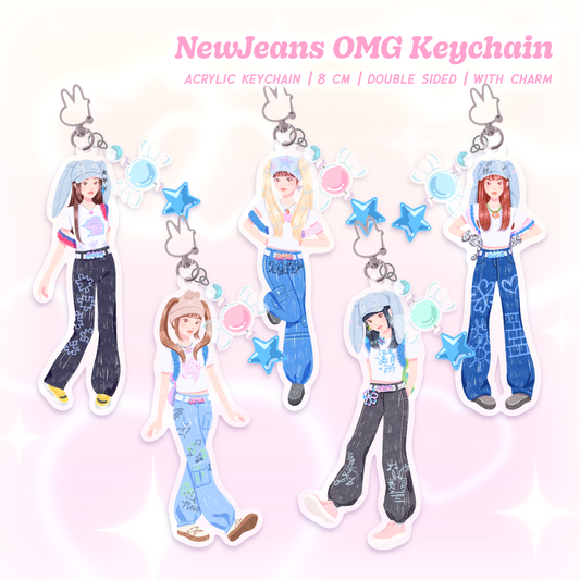 Newjeans OMG Keychain