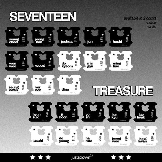 When You Call My Name Keychain - Seventeen & Treasure