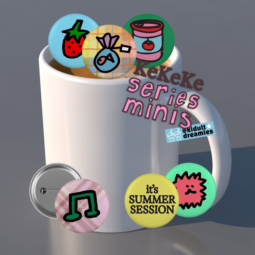 KeKeKe Series Minis - Pins Pack