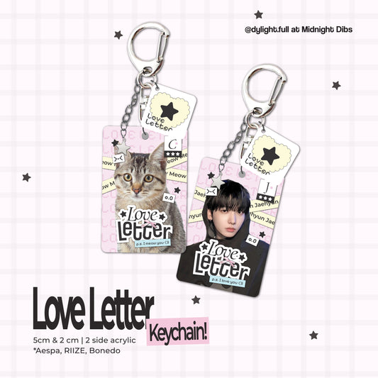 Love Letter Keychain