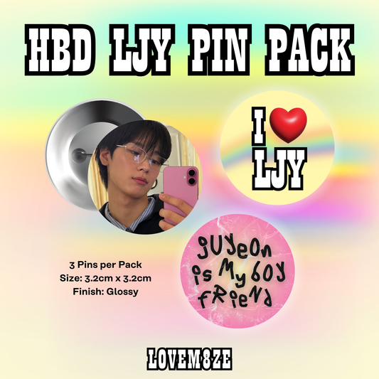 HBD LJY Pin Pack