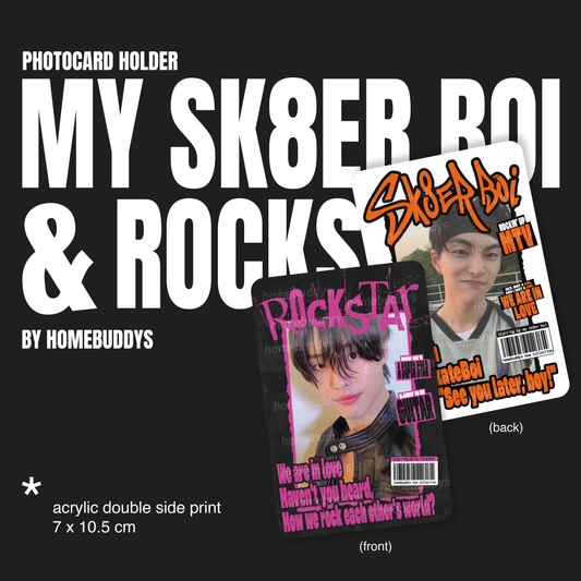 My Sk8er Boi & Rockstar Photocard Holder