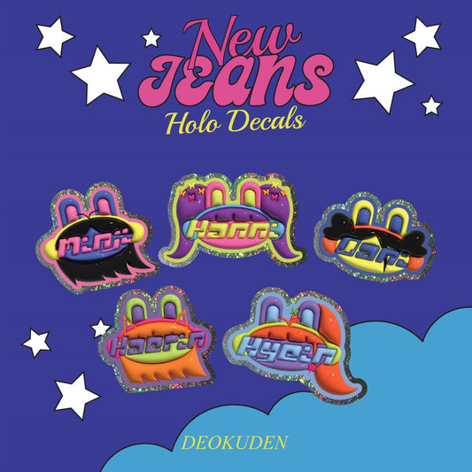 NewJeans Holographic Decal Sticker