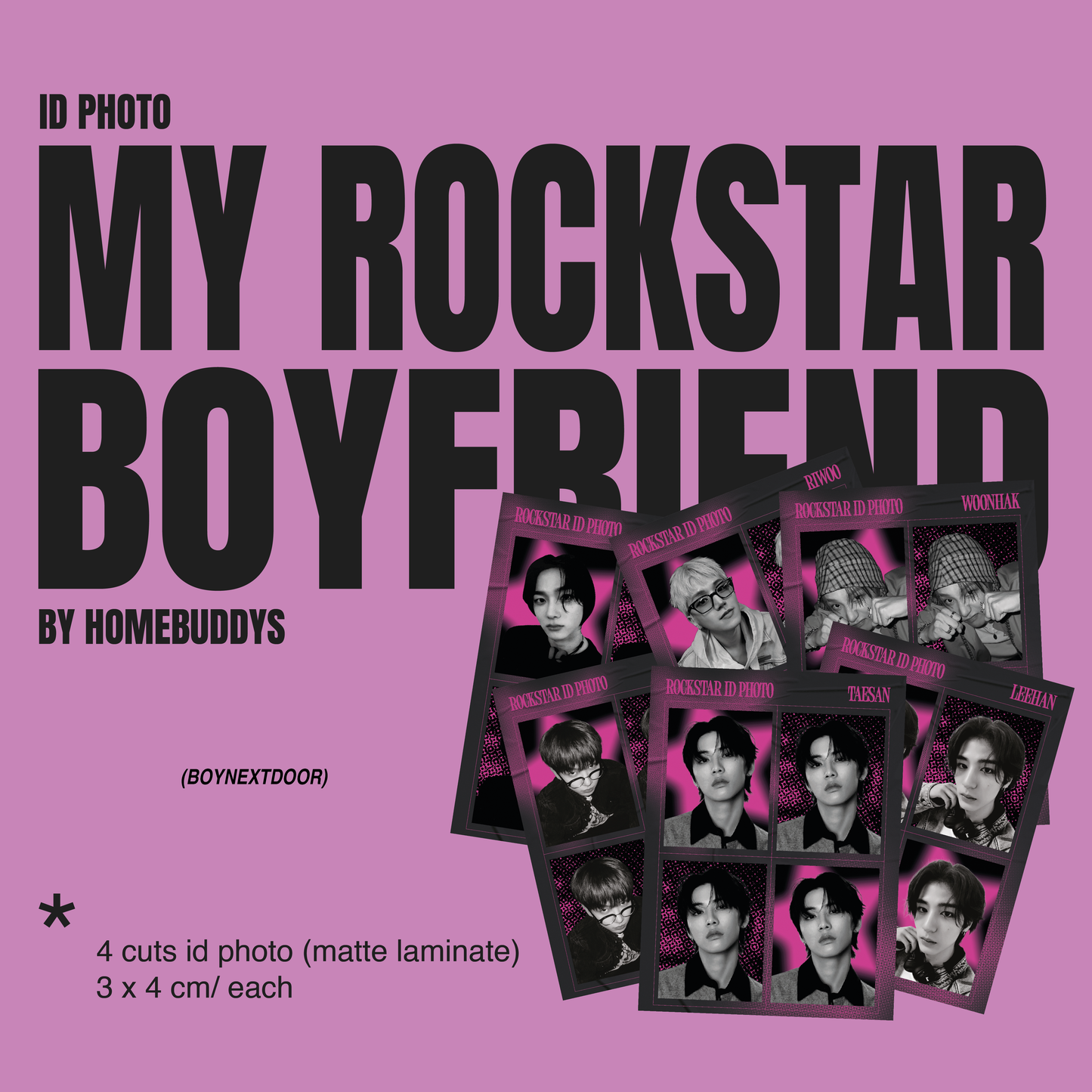 Rockstar ID Photo - BoyNextDoor