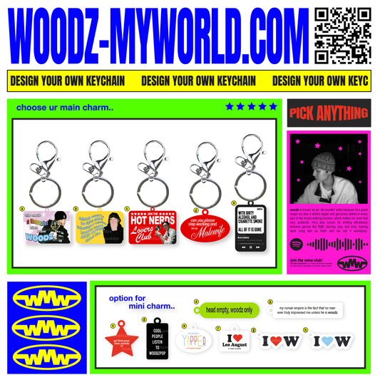 WMW (woodz-myworld) Series DIY Keychain