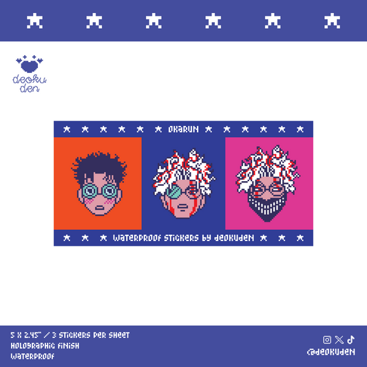 Okarun Sticker Sheet