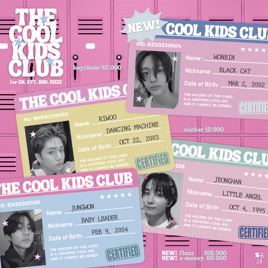 The Cool Kids Club Keychain - Enhypen