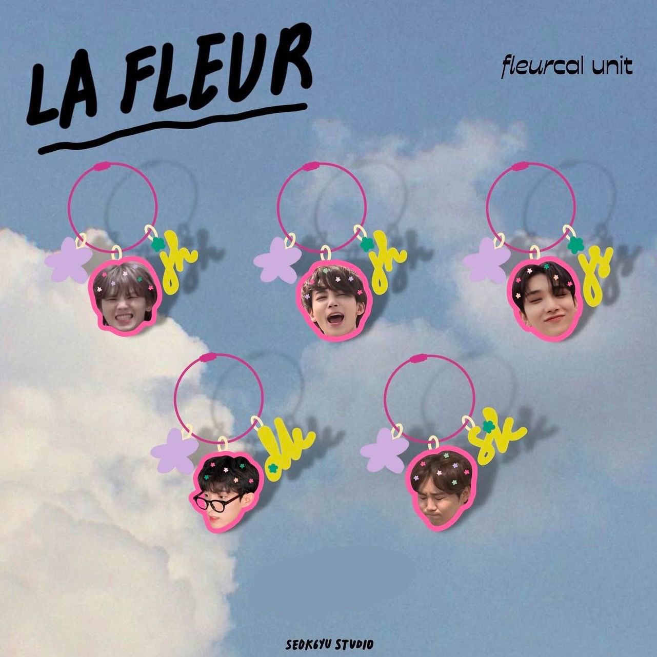 La Fleur Keychain