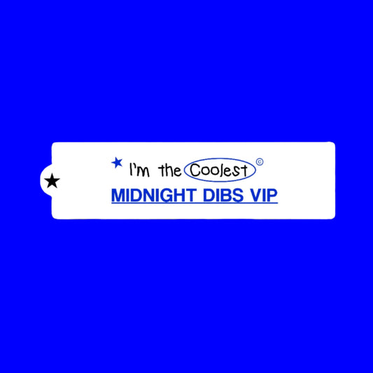 Coolest Midnight Dibs VIP Keychain