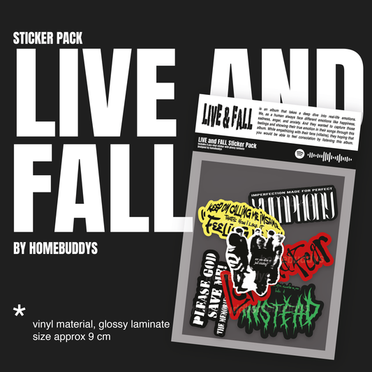 XH's Live and Fall Sticker Pack