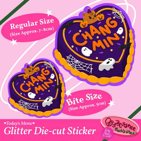 Boyztisserie Glitter Sticker