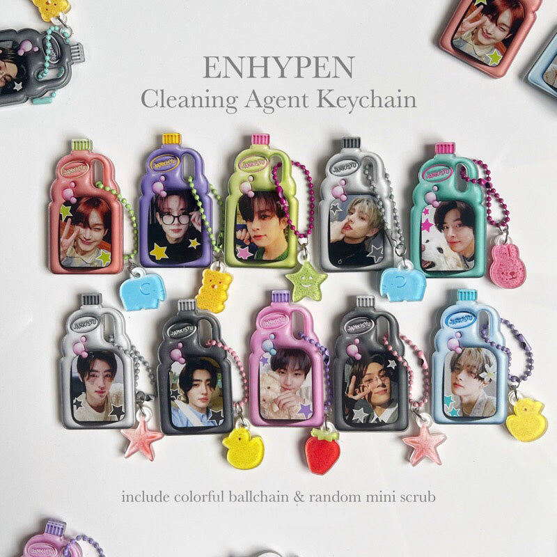 Cleaning Agent Keychain - Enhypen