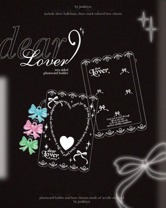 Dear Lover Photocard Holder