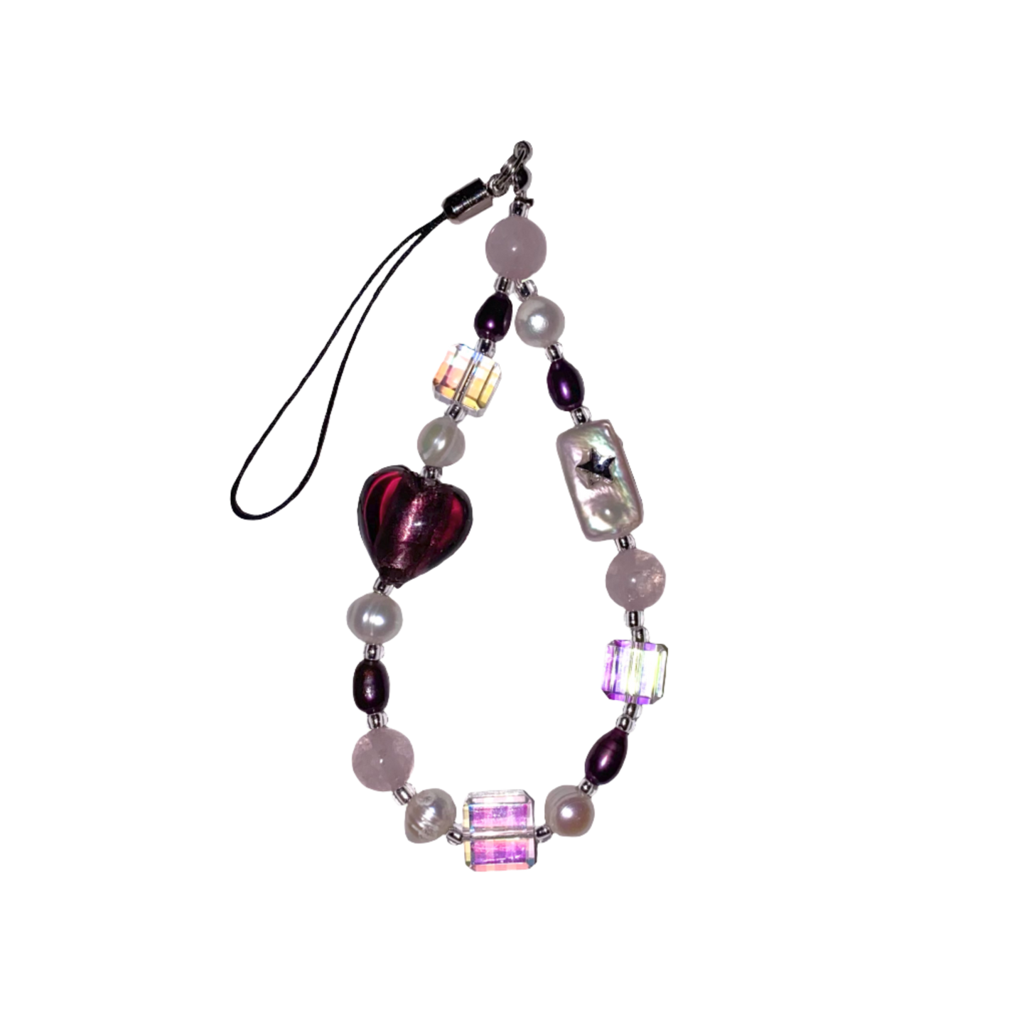 Blackcurrant Love Keychain