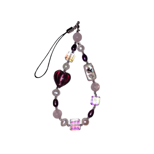 Blackcurrant Love Keychain