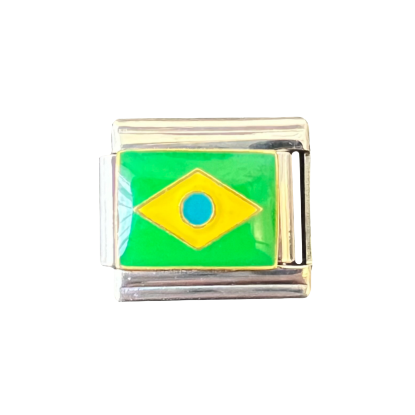 Charm #1: Brazil Flag