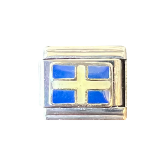 Charm #026: Greece Flag