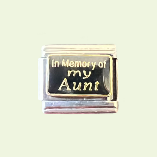 Charm #39: Aunt Memorial