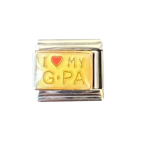 Charm #027: I <3 MY G.PA