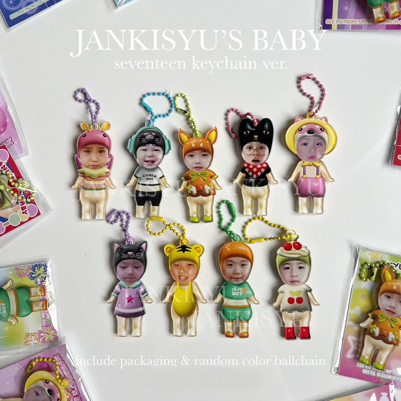 Jankisyu's Baby Keychain - Seventeen